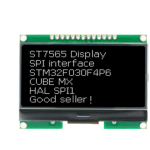 Wyświetlacz LCD Czarny GMG12864-06D SPI